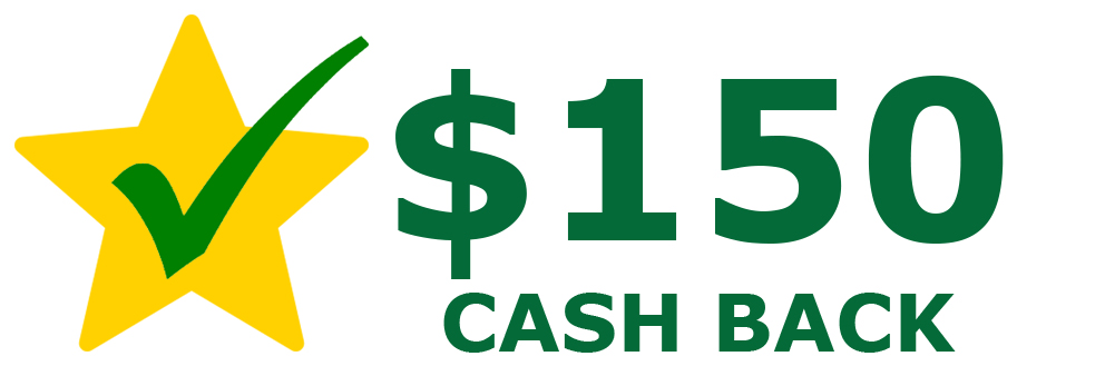 $150 Cash Back